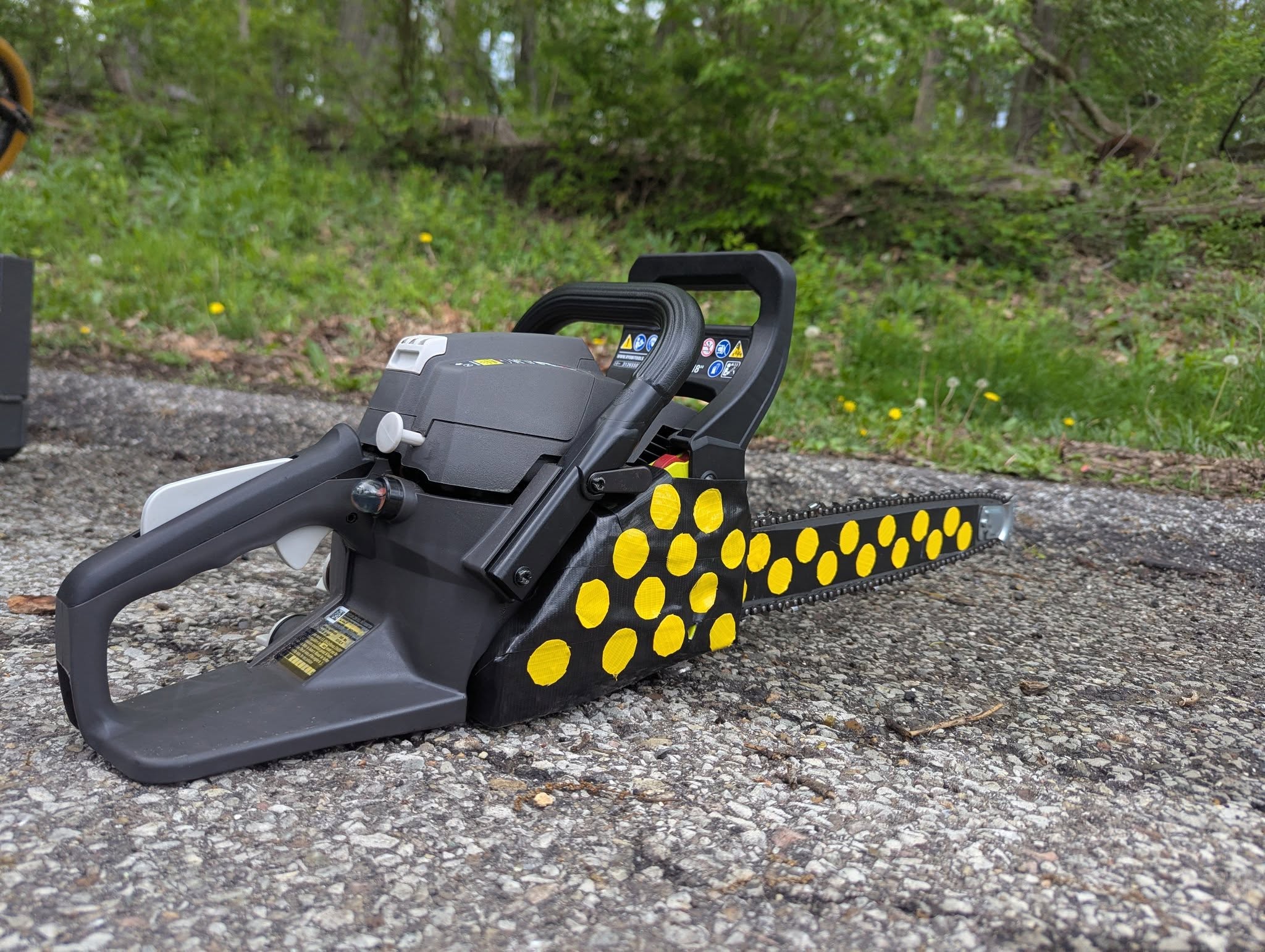 Vaughn performing in a parade